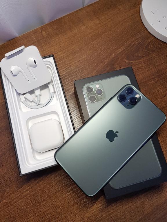 Apple Iphone 11 Pro Max 256gb Midnight Green Mobile Phones Gadgets Mobile Phones Iphone Iphone 11 Series On Carousell