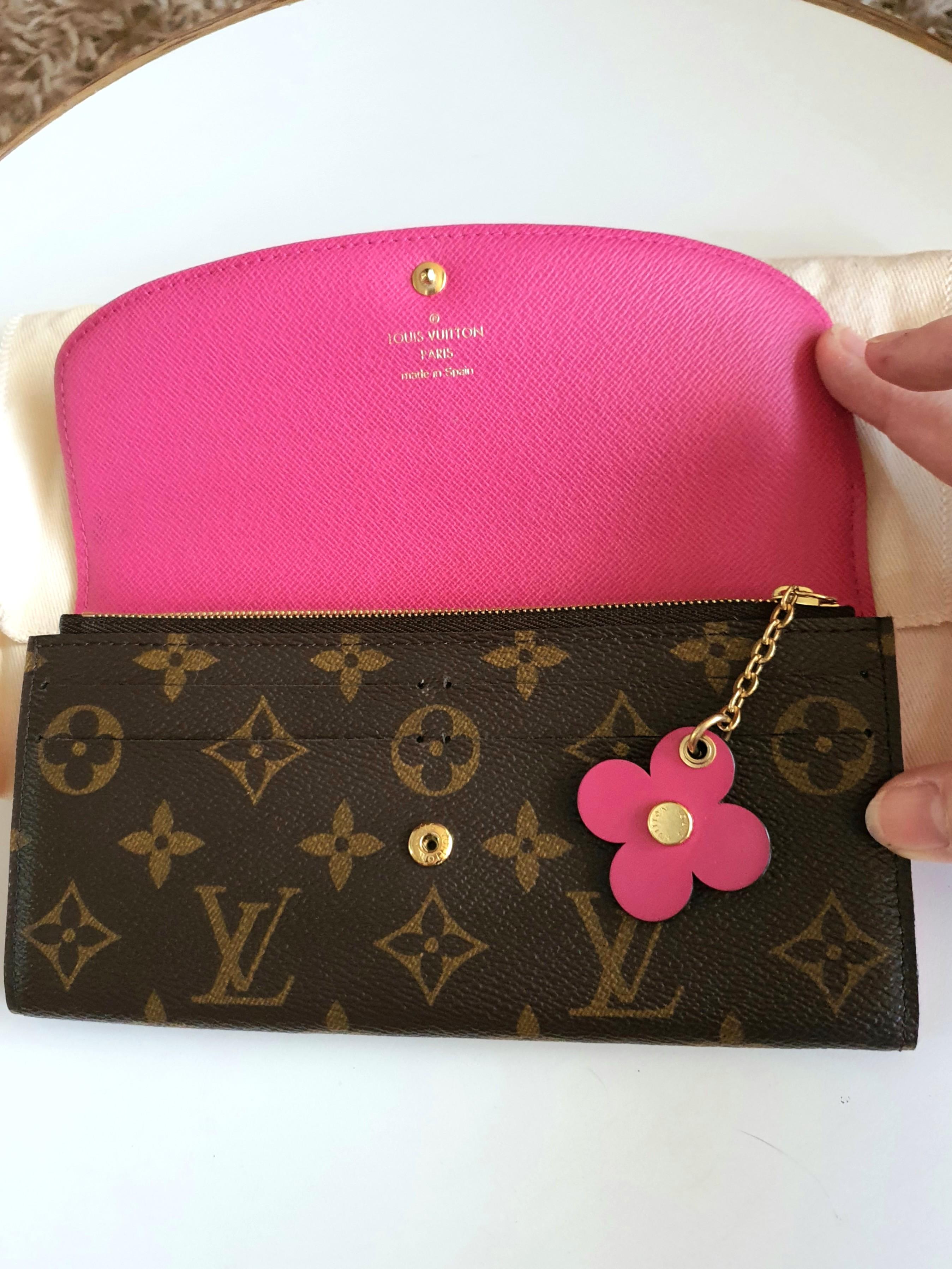 Louis Vuitton, Bags, Rare Limited Edition Lv Blooming Flower Emilie Wallet