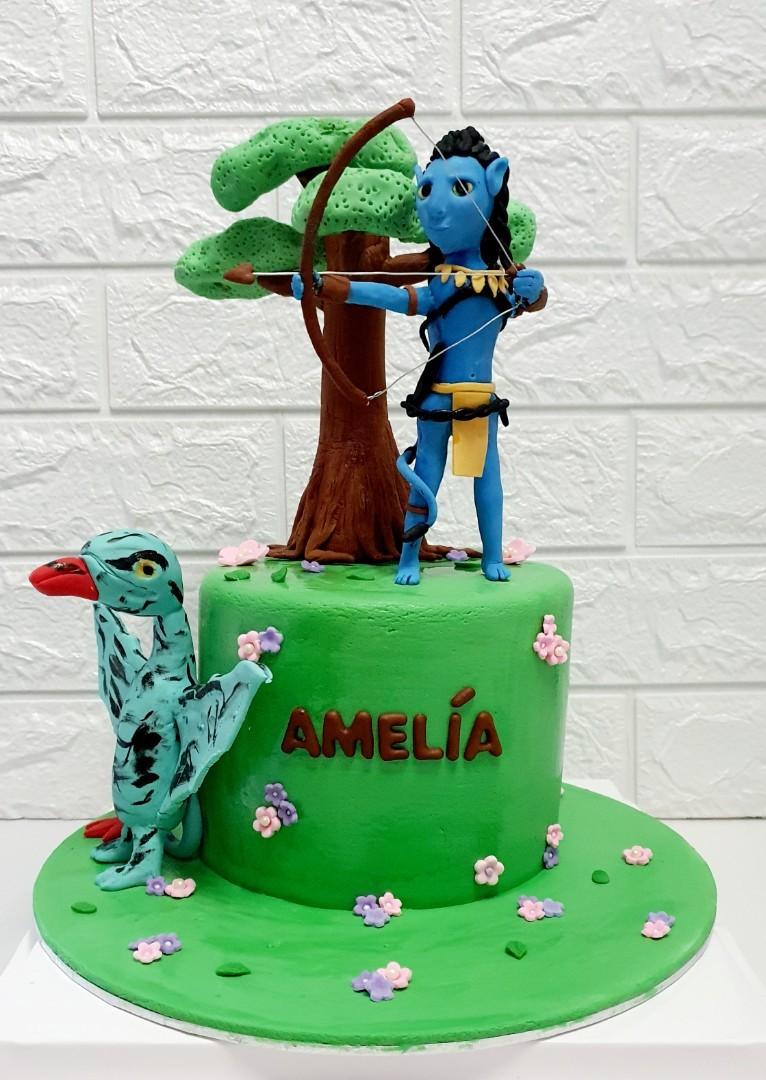 Avatar Cake! | Avatar cake and cupcakes found in grocery sto… | Mark Rakocy  | Flickr