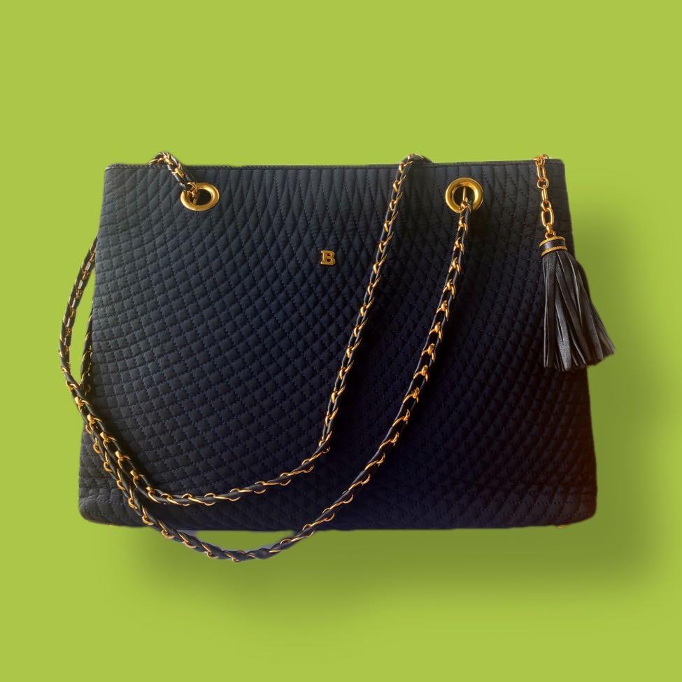 Authentic Bally Quilted Chain Bag Crossbody and Shoulder, Luxury, Bags &  Wallets on Carousell