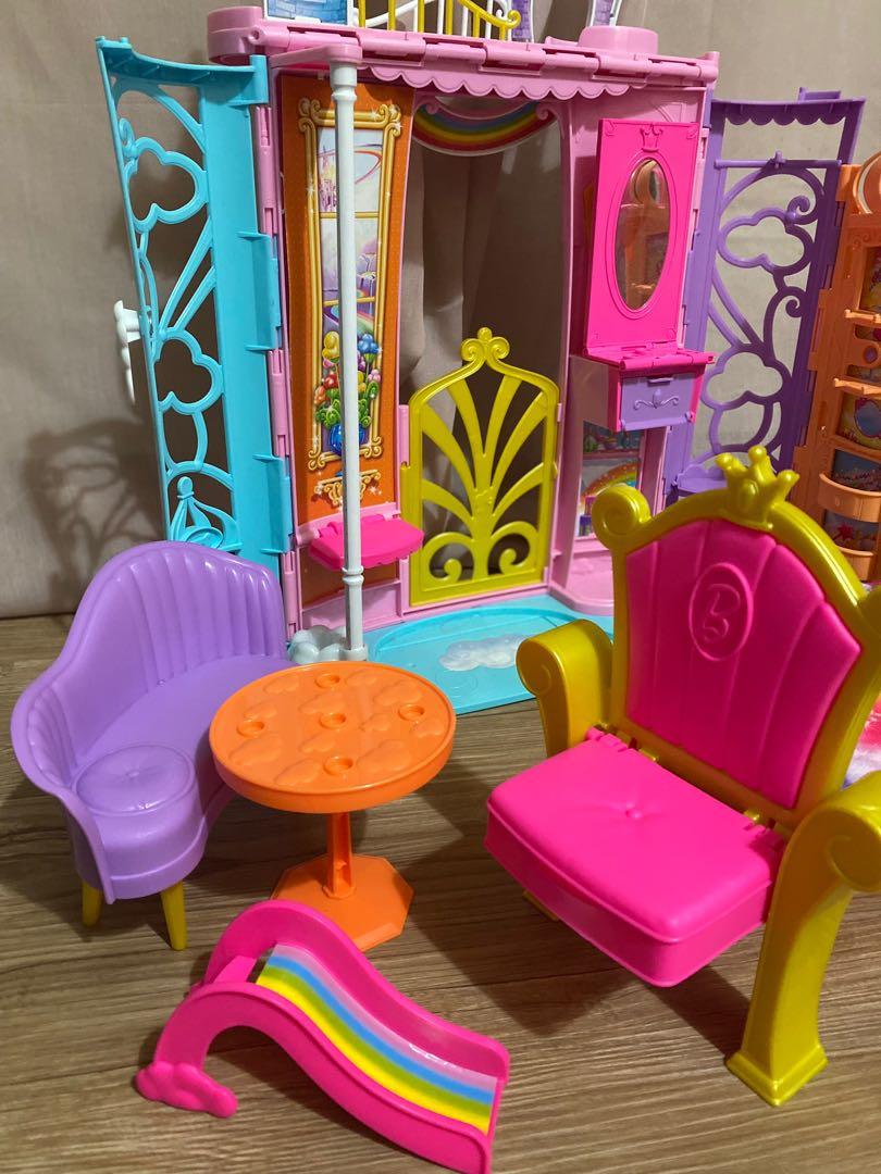 Barbie dreamtopia shop portable castle