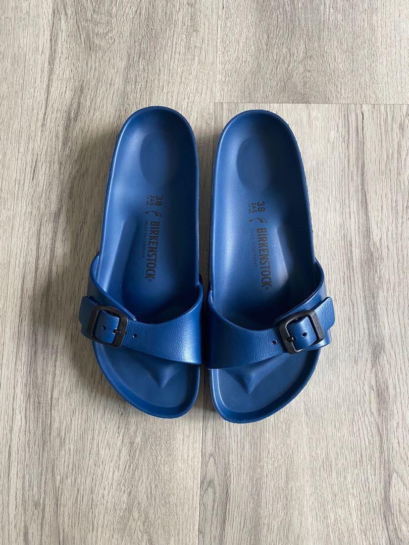 BIRKENSTOCK Madrid EVA Women s Narrow Width Sandals in NAVY