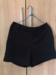 Black  iora Shorts