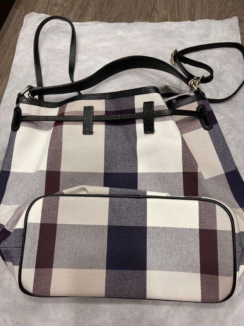 Brand New Blue Label Bucket Bag L size, Men's Fashion, Bags, Sling Bags