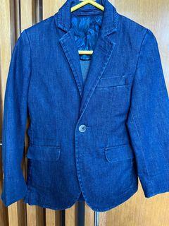 Brand New Hackett London Essential British Kids Denim Jacket 3-4 years (British size so prob can fit up to 5 year Asian) Wedding Suit Chic Smart wear Jacket Suit
