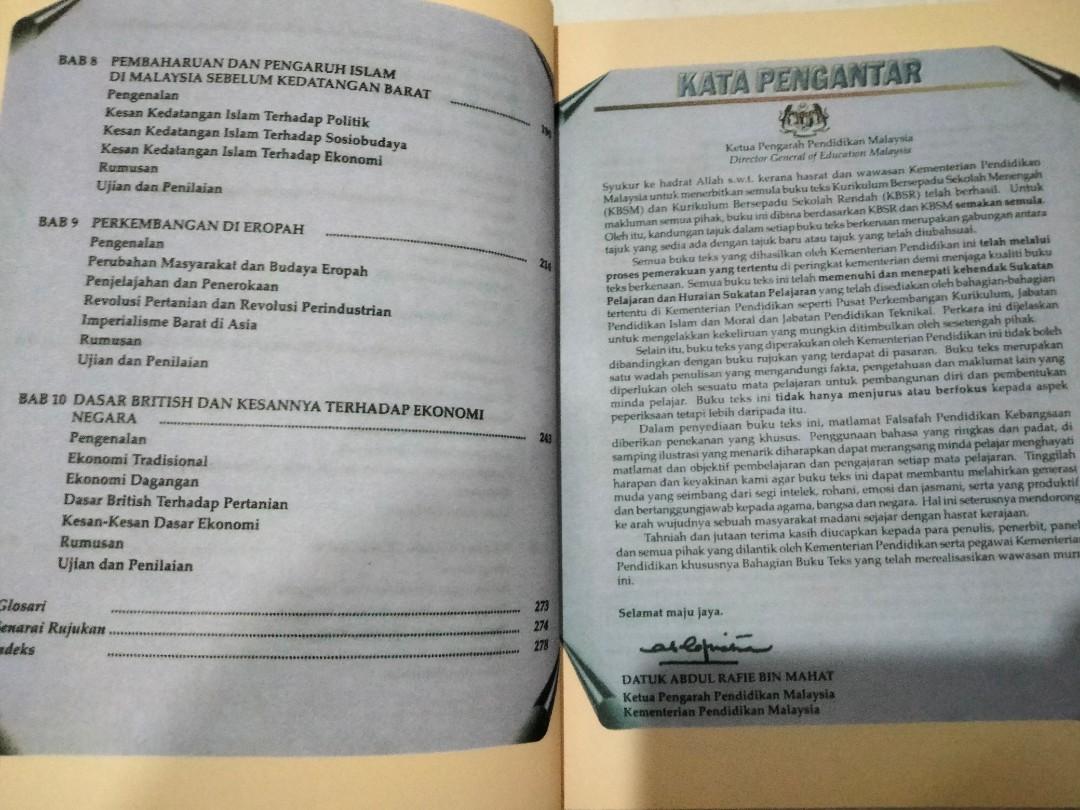 Buku Teks Sejarah Tingkatan 4, Textbooks on Carousell