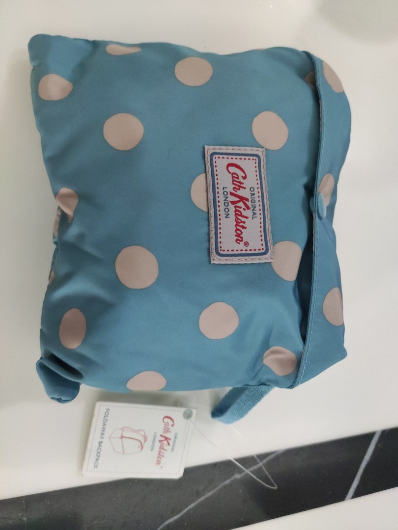 Cath Kidston Foldaway Backpack, Women's Fashion, Bags & Wallets, Purses
