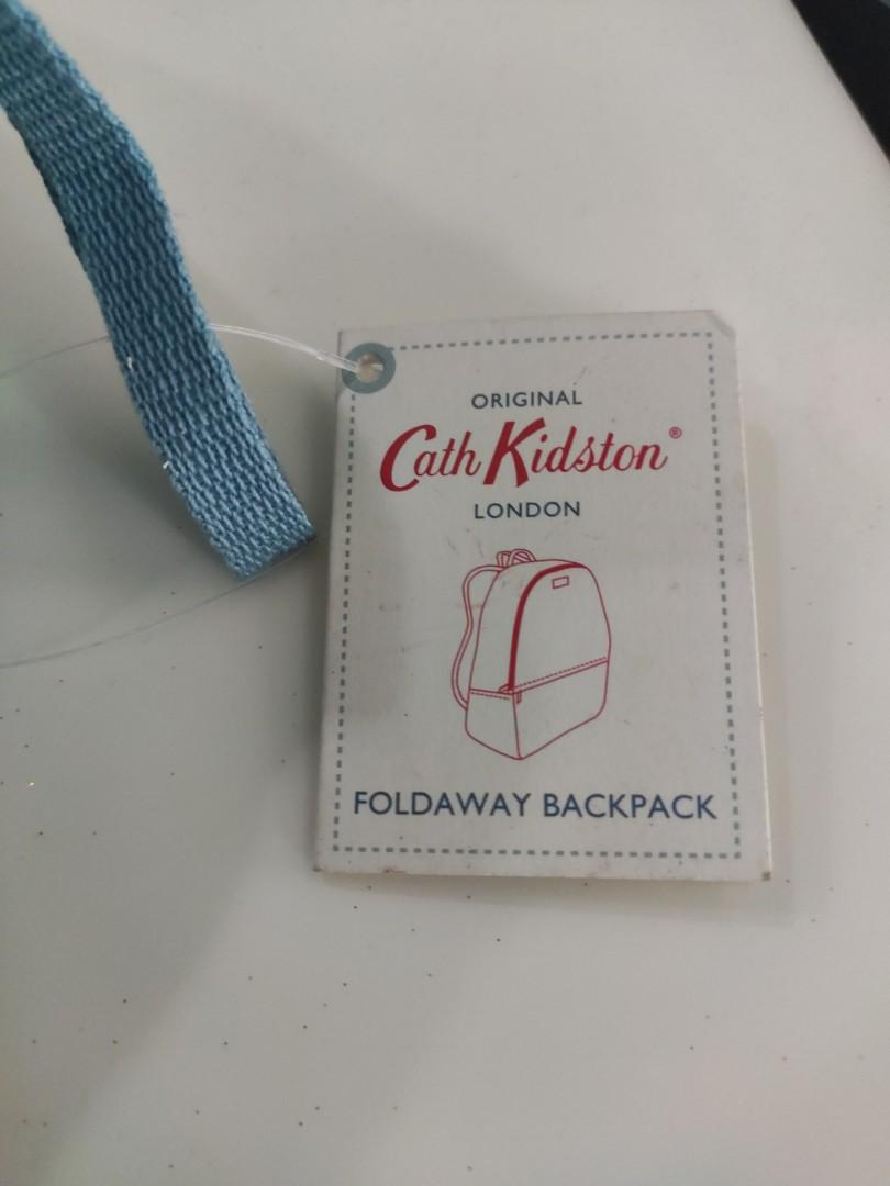 Cath Kidston Foldaway Backpack, Women's Fashion, Bags & Wallets, Purses