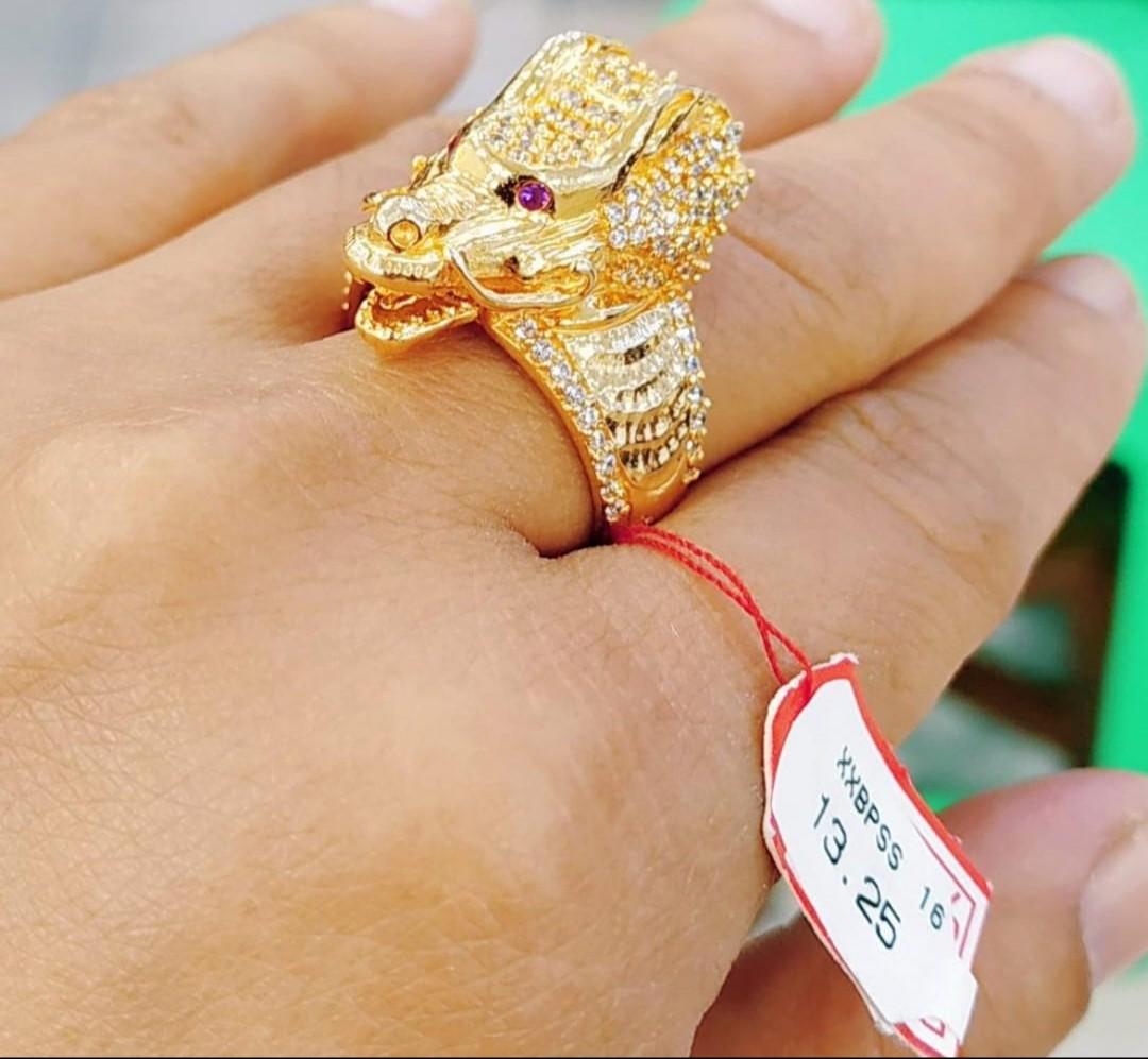 Cincin emas 70 kepala naga