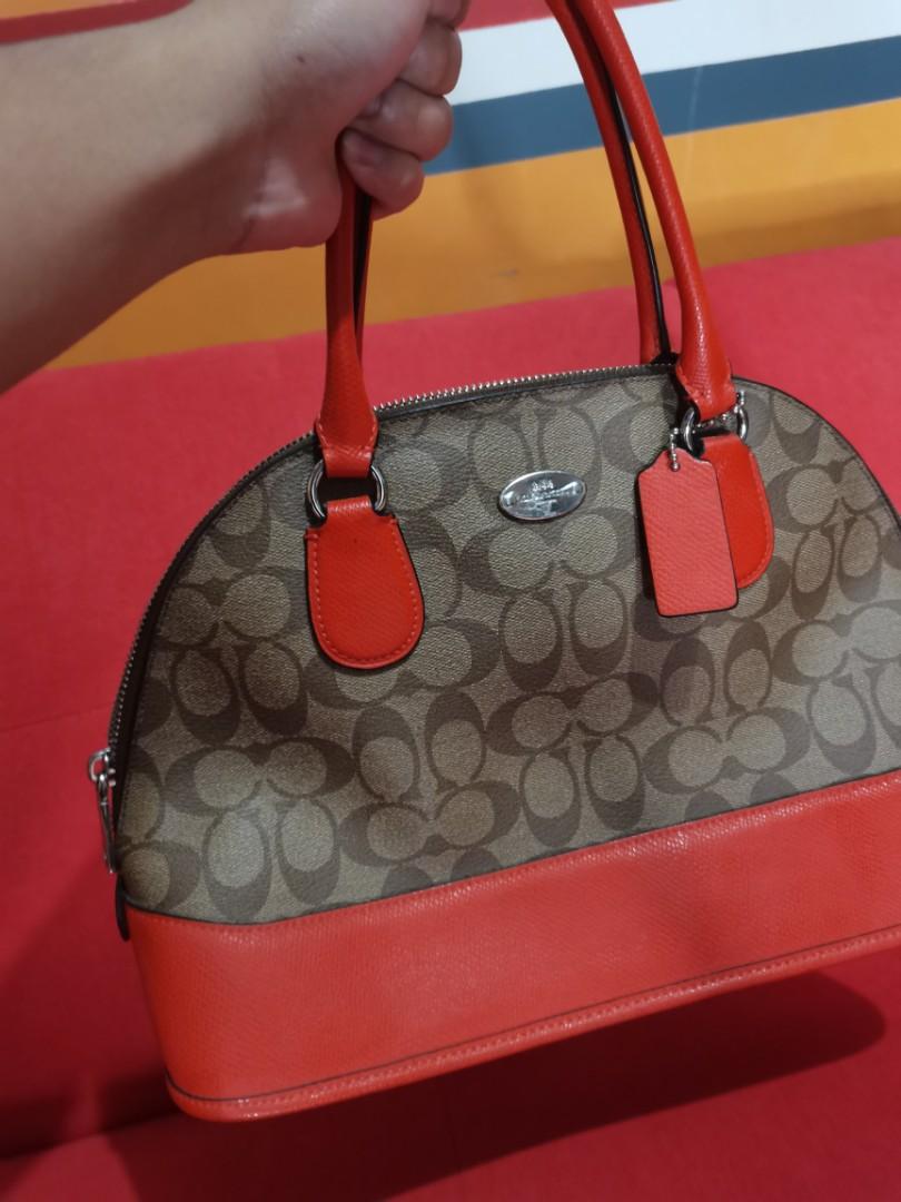 Coach cora domed satchel online