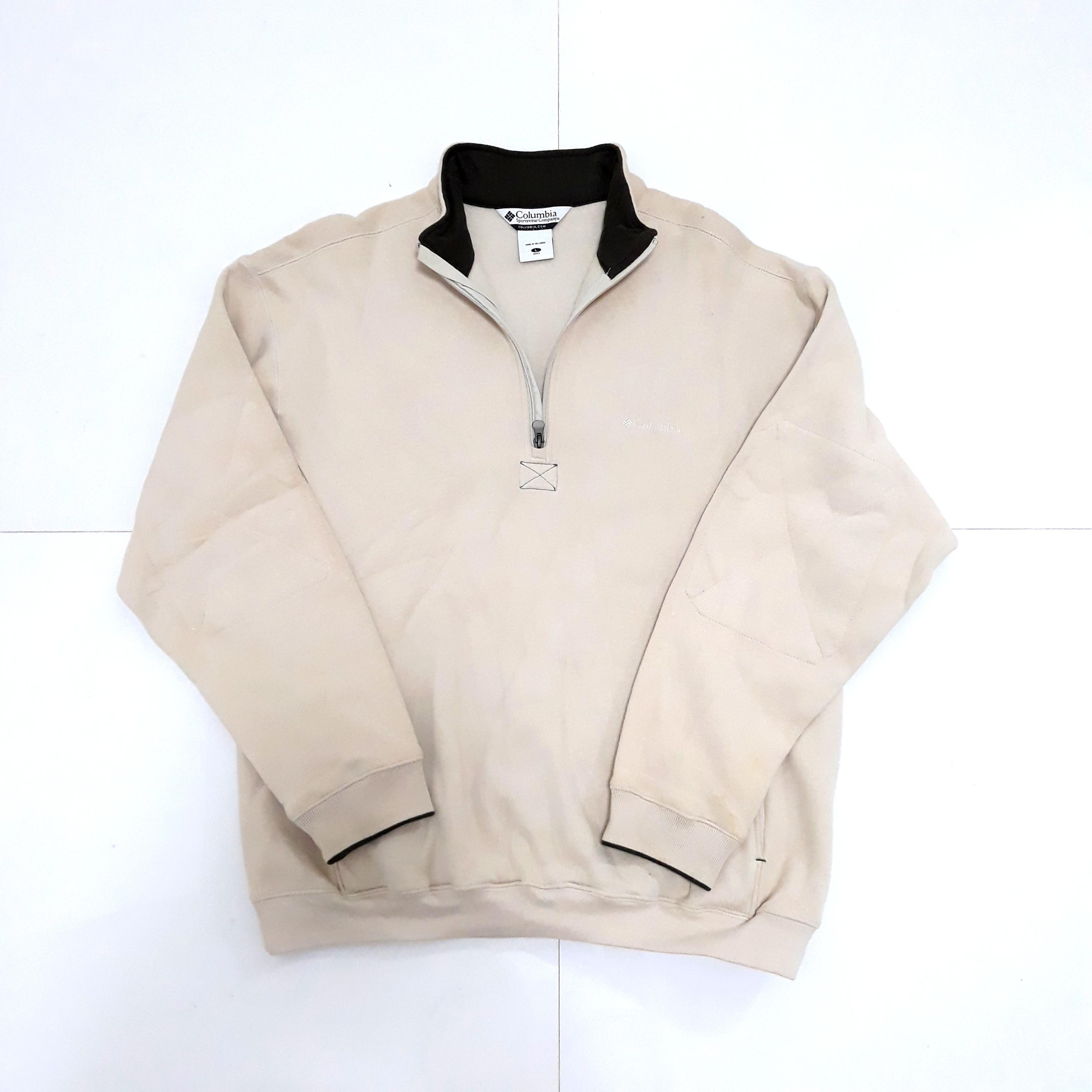 vintage half zip sweater