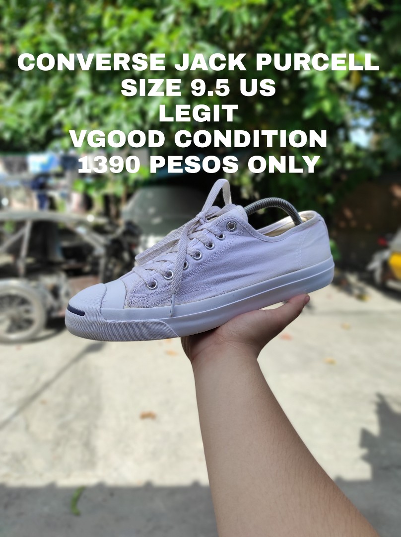 converse jack purcell size