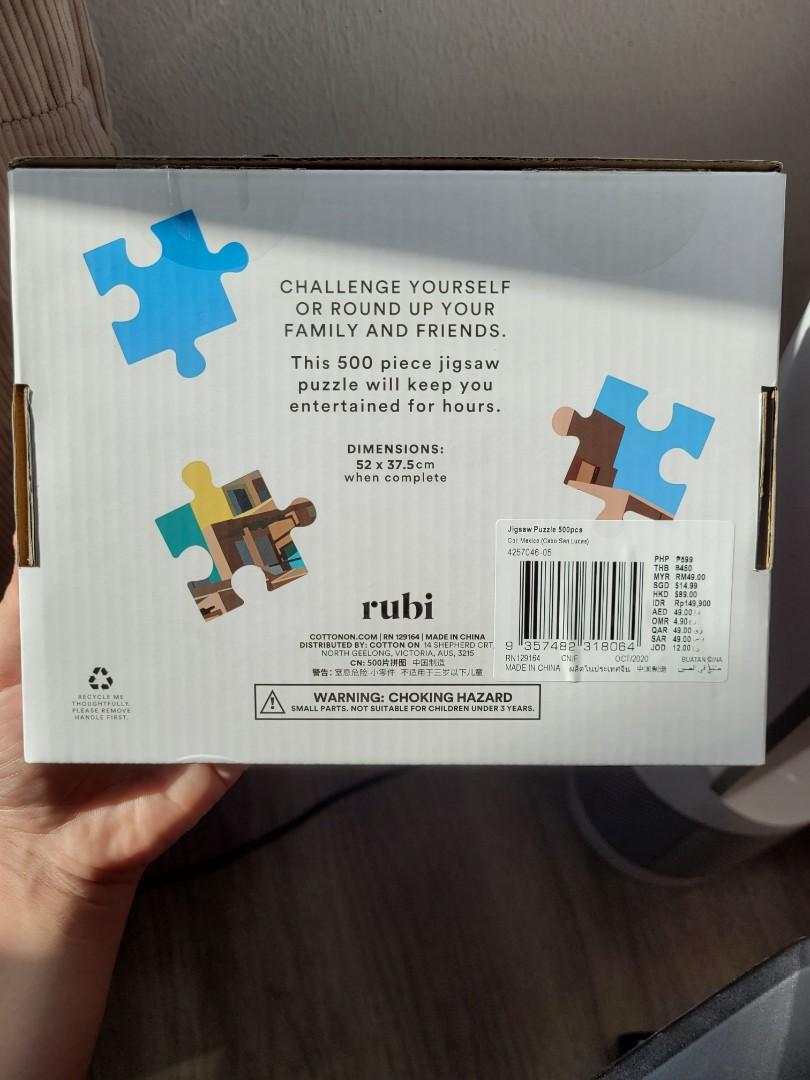 Cotton On Jigsaw Puzzle, Hobbies & Toys, Music & Media, CDs & DVDs on  Carousell