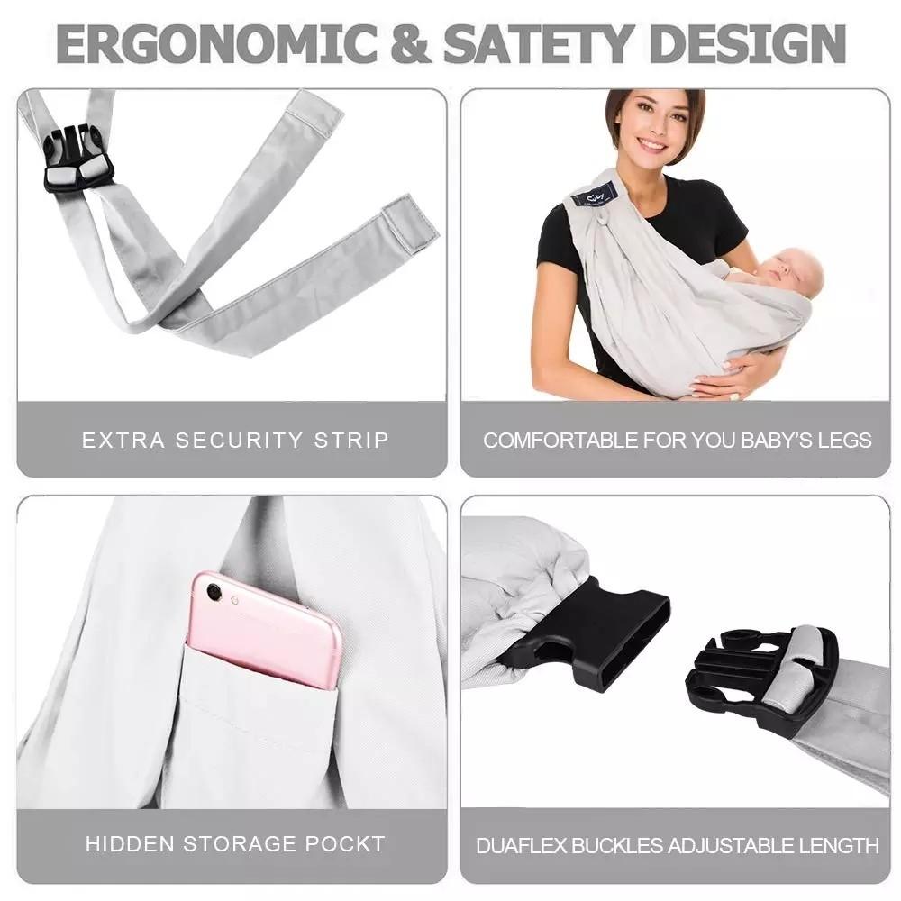 Cuby baby carrier sling 5 in 1, Babies & Kids, Going Out, Carriers