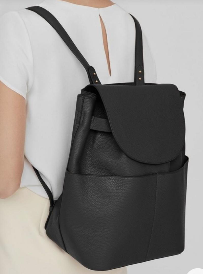 cuyana large leather backpack The Cuyana Leather Backpack is a versatile 13 An unexpected reveal: leather backpacks.