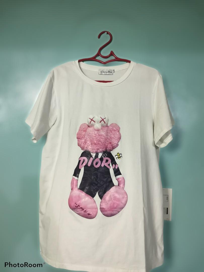 Dior Mobile Bear Print Short Sleeved T Shirt  IVV
