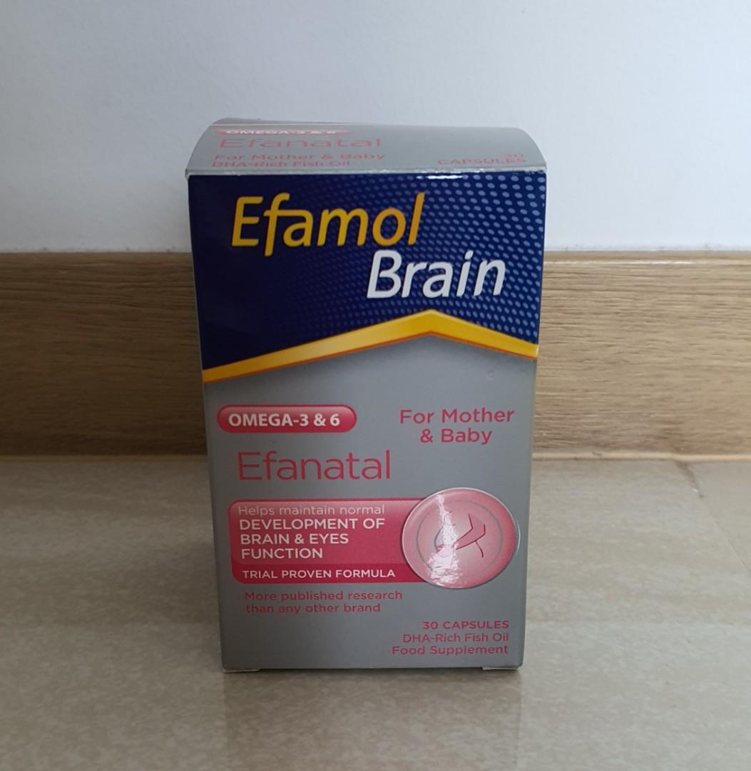 Efamol Brain Efanatal (30 capsules), Health & Nutrition, Health ...