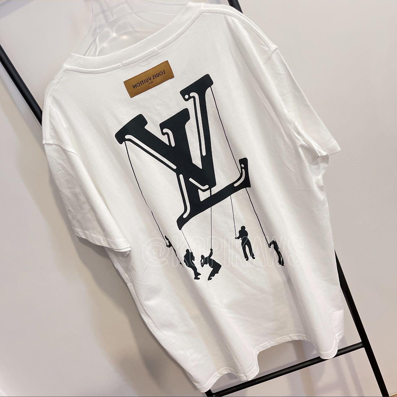 Lv X Nba t shirt, Men's Fashion, Tops & Sets, Tshirts & Polo Shirts on  Carousell