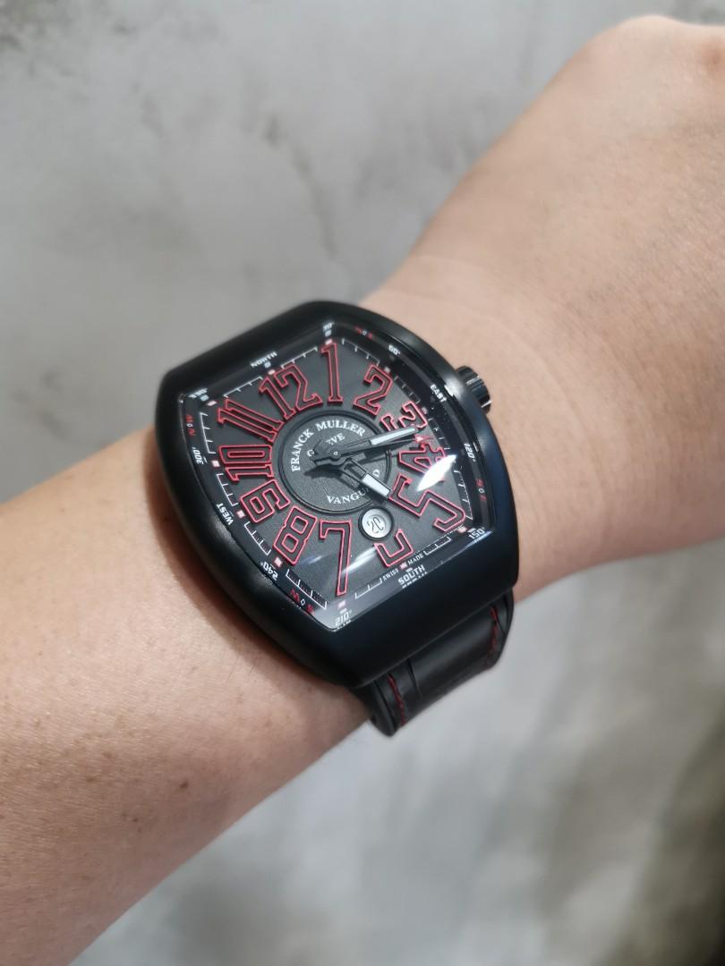 Franck muller deals red watch