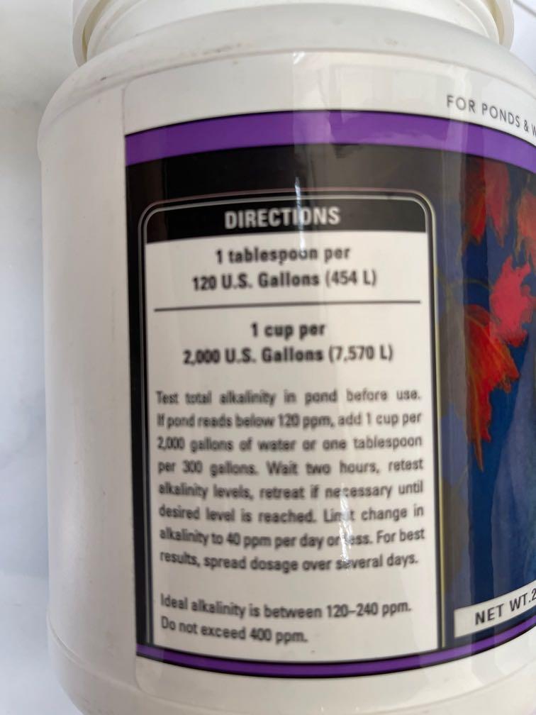 Fritz Pond/ Monster tank Alkalinity Booster KH+, Pet Supplies, Homes