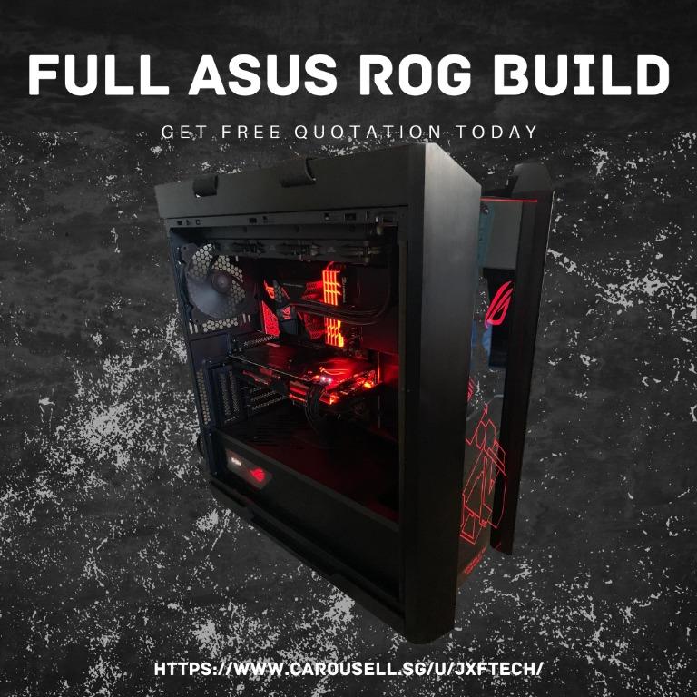 FULL ASUS ROG STRIX BUILD GAMING PC, Computers & Tech, Desktops on ...