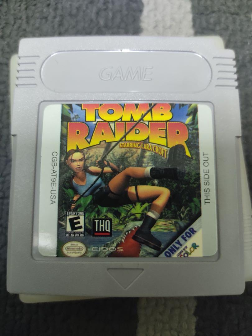Gameboy color tomb raider, Video Gaming, Video Games, Nintendo on Carousell