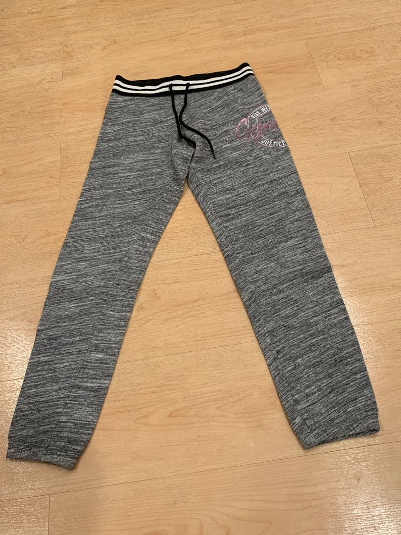 grey sweatpants justice, Fesyen Pria 