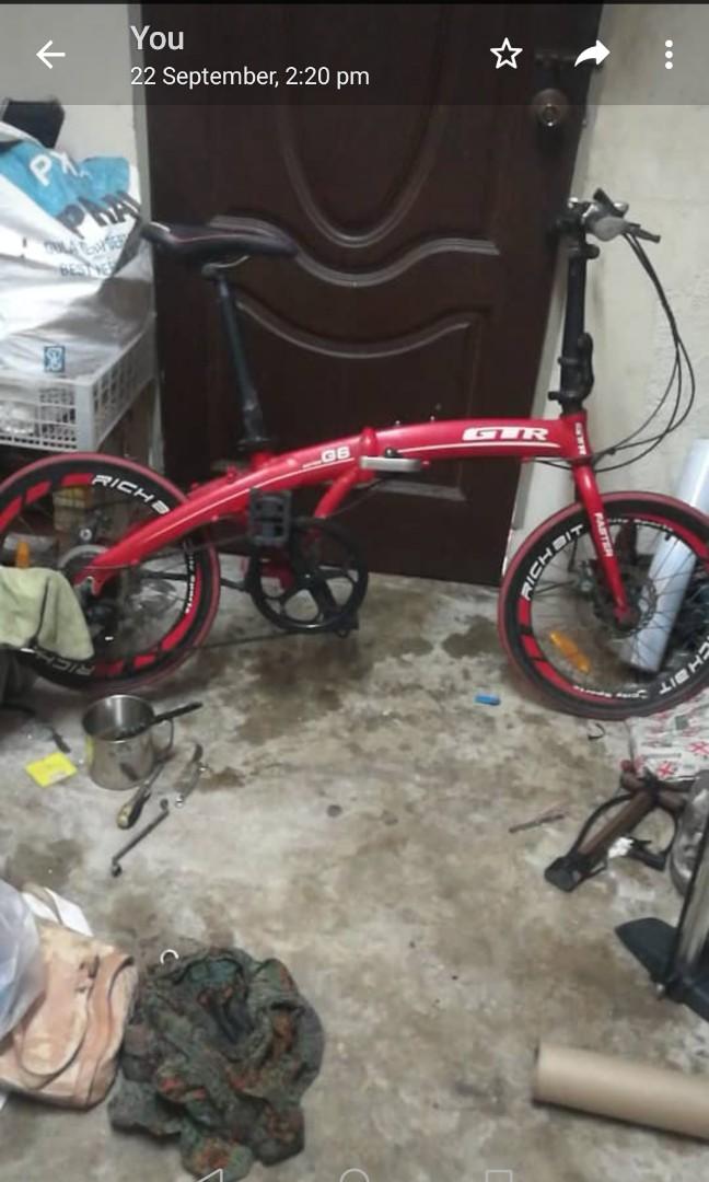 Gtr g6 folding bike Sports Equipment Bicycles Parts Bicycles