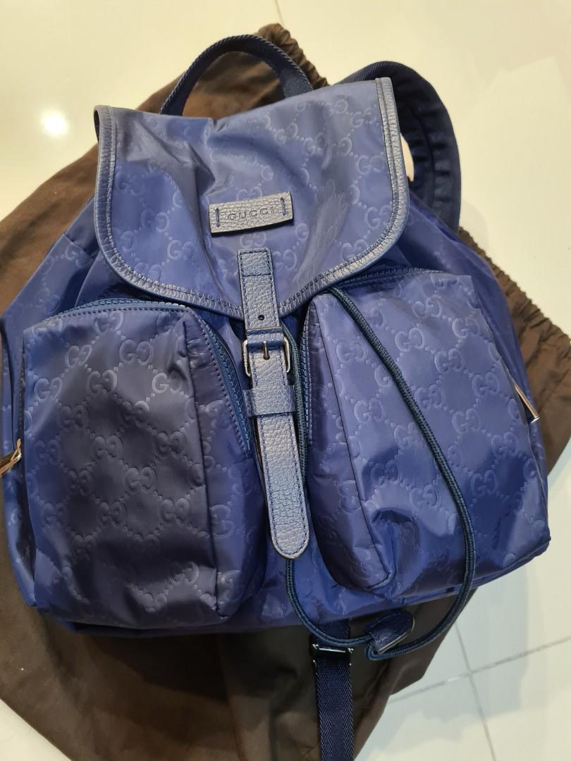 Gucci nylon 2025 guccissima backpack