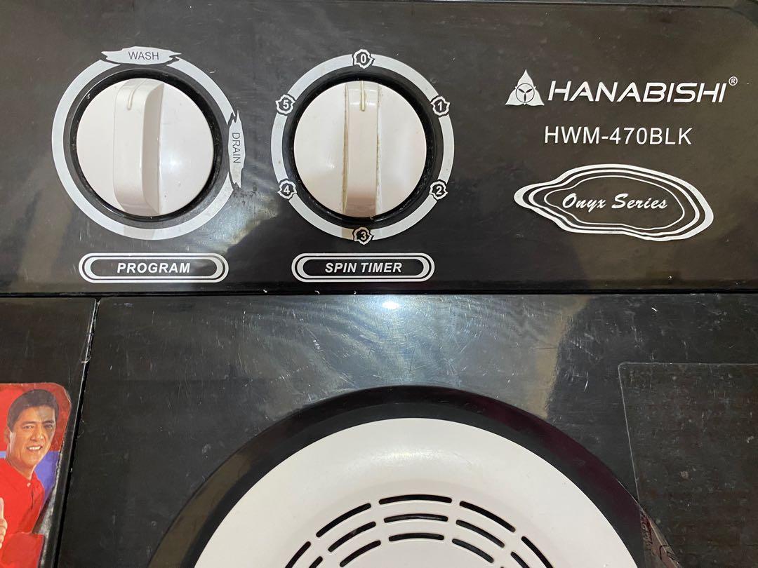 Hanabishi 7kg Twin Tub Washing Machine, TV & Home Appliances, Washing