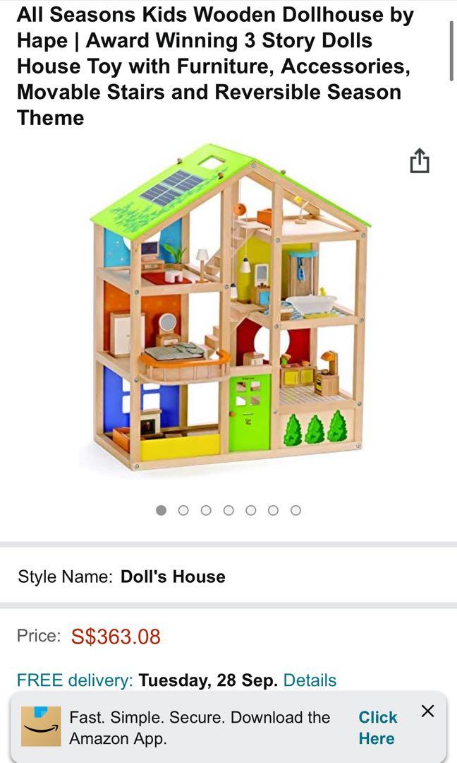 Hape toy house clearance