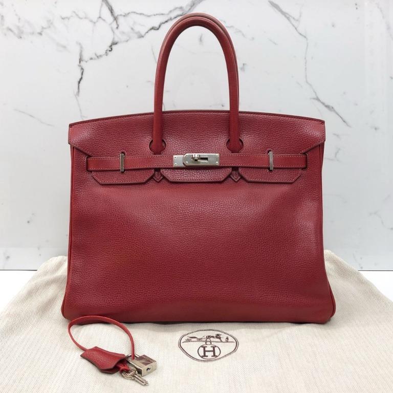 Red birkin deals 35
