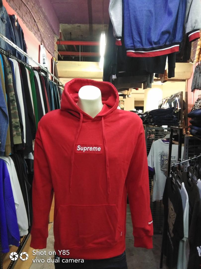 Hoodie Supreme Korea Men s Fashion Tops Sets Hoodies on Carousell