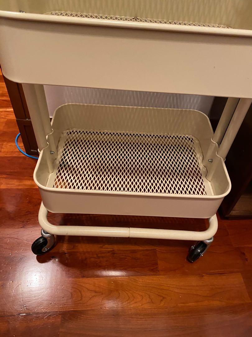IKEA Rolling Storage Trolley, 傢俬＆家居, 其他, 收納箱及袋 Carousell