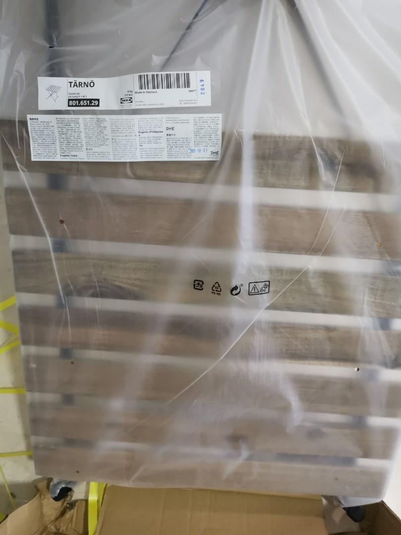 IKEA Tarno balcony folding table stool outdoor solid wood picnic