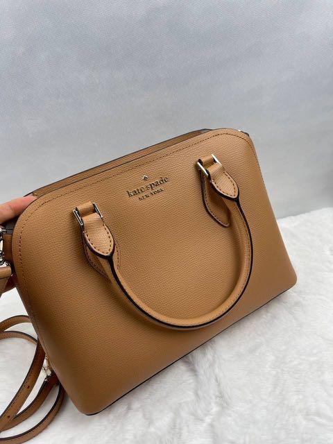 Kate Spade Darcy Small Satchel In Classic Saddle, Luxury, Bags & Wallets on  Carousell
