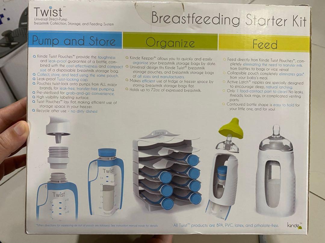 Kiinde Twist Breastfeeding Starter Kit, Babies & Kids, Nursing