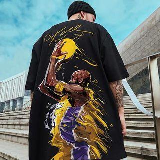 Tupac Wearing Kobe Bryant Jersey Shirt - High-Quality Printed Brand