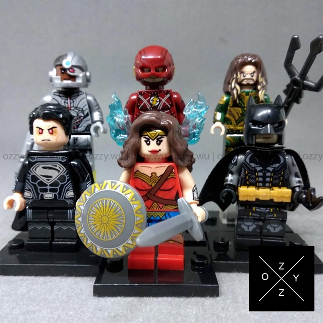 Justice league minifigures sales
