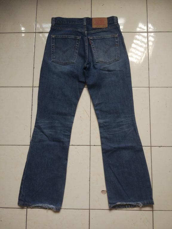 Levis 525 bootcut jeans 28, Men's Fashion, Bottoms, Jeans on Carousell