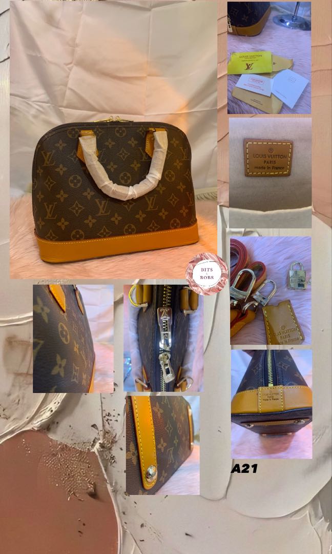 LV alma bb bubblegram, Luxury, Bags & Wallets on Carousell