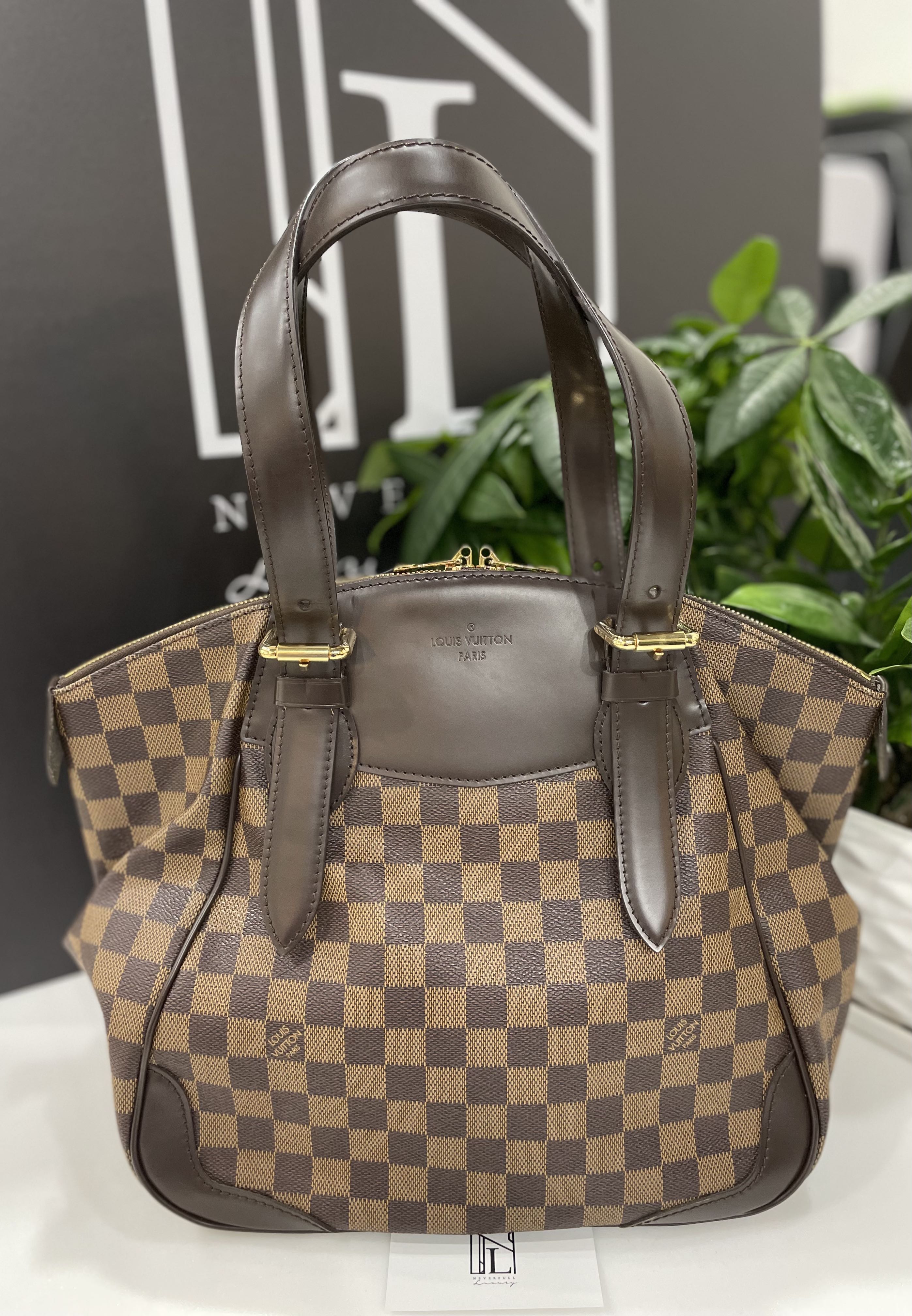 Louis Vuitton Damier Ebene Verona GM. Made in France. Date code: VI4120,  Luxury, Bags & Wallets on Carousell