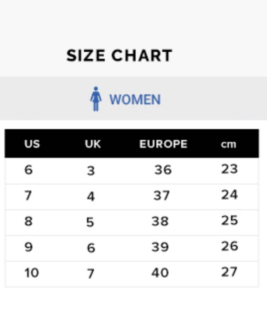 Mark nason size chart Clearance