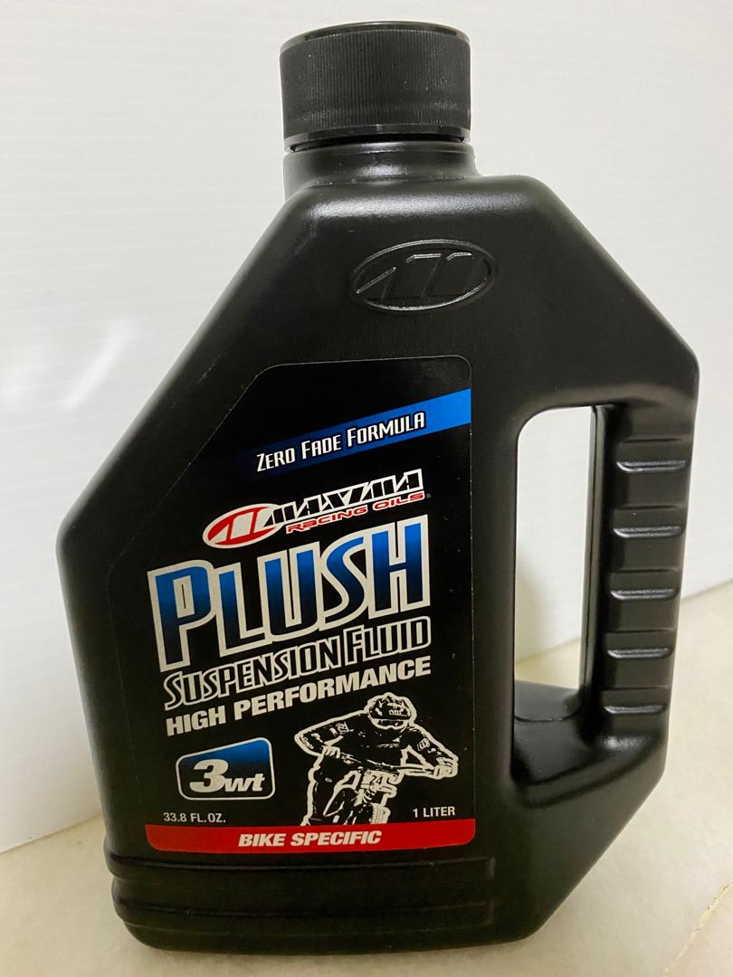 MAXIMA PLUSH SUSPENSION FLUID 3WT 1 LITER, Sports Equipment, Bicycles