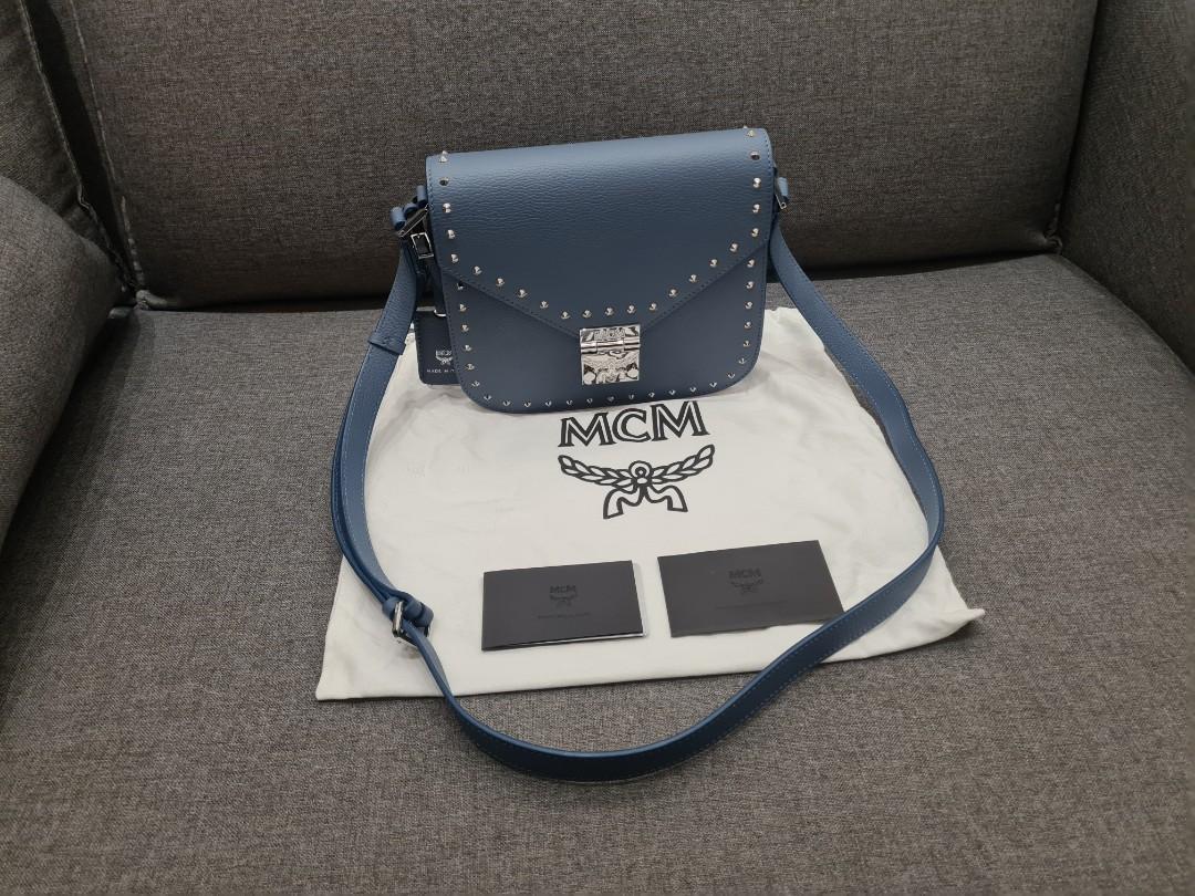 MCM PATRICIA STUDDED OUTLINE Luxury Bags Wallets on Carousell