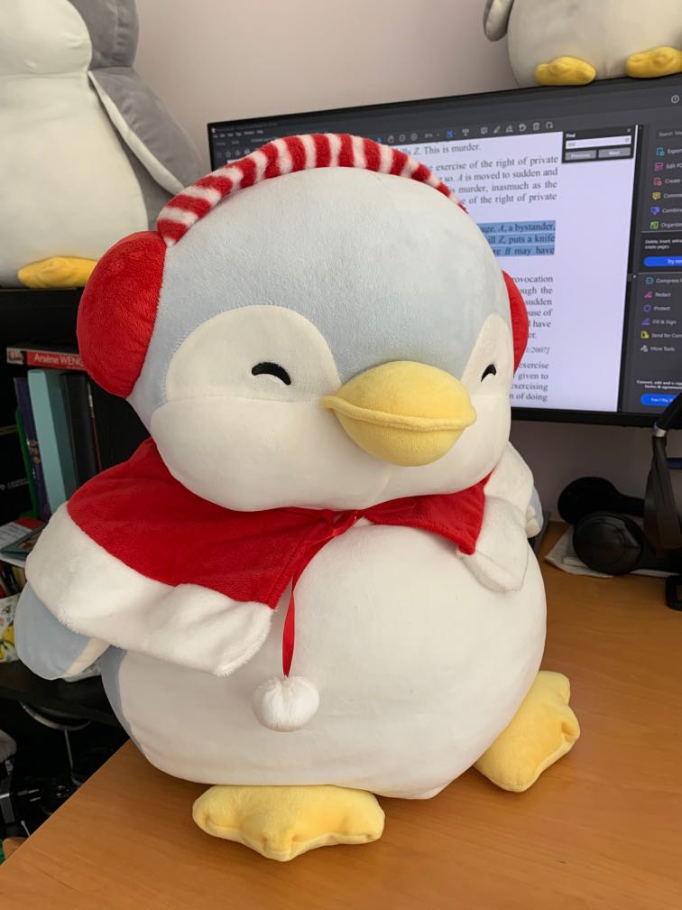 Miniso large best sale penguin