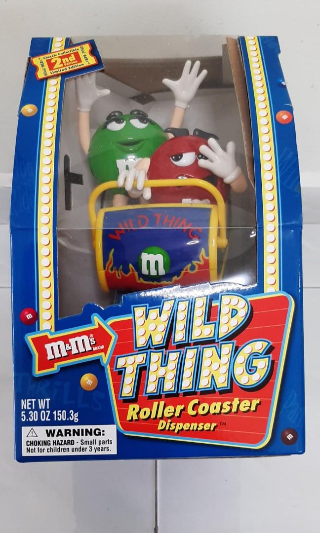 M&M's Candy Dispenser - Wild Things Roller-Coaster - Limited Edition