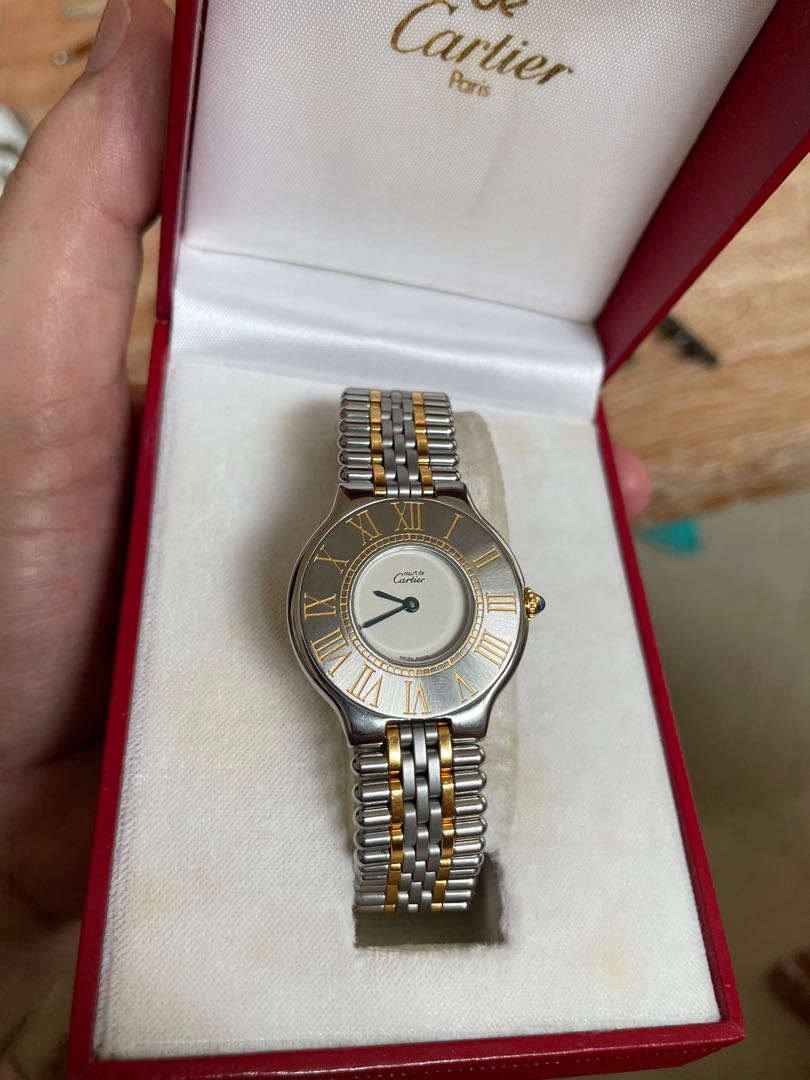 Watch must de cartier new arrivals
