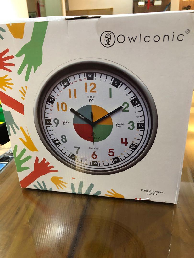 Kids Alarm Clock Buy Owlconic Telling Time Teaching Clock - Kids Room ...