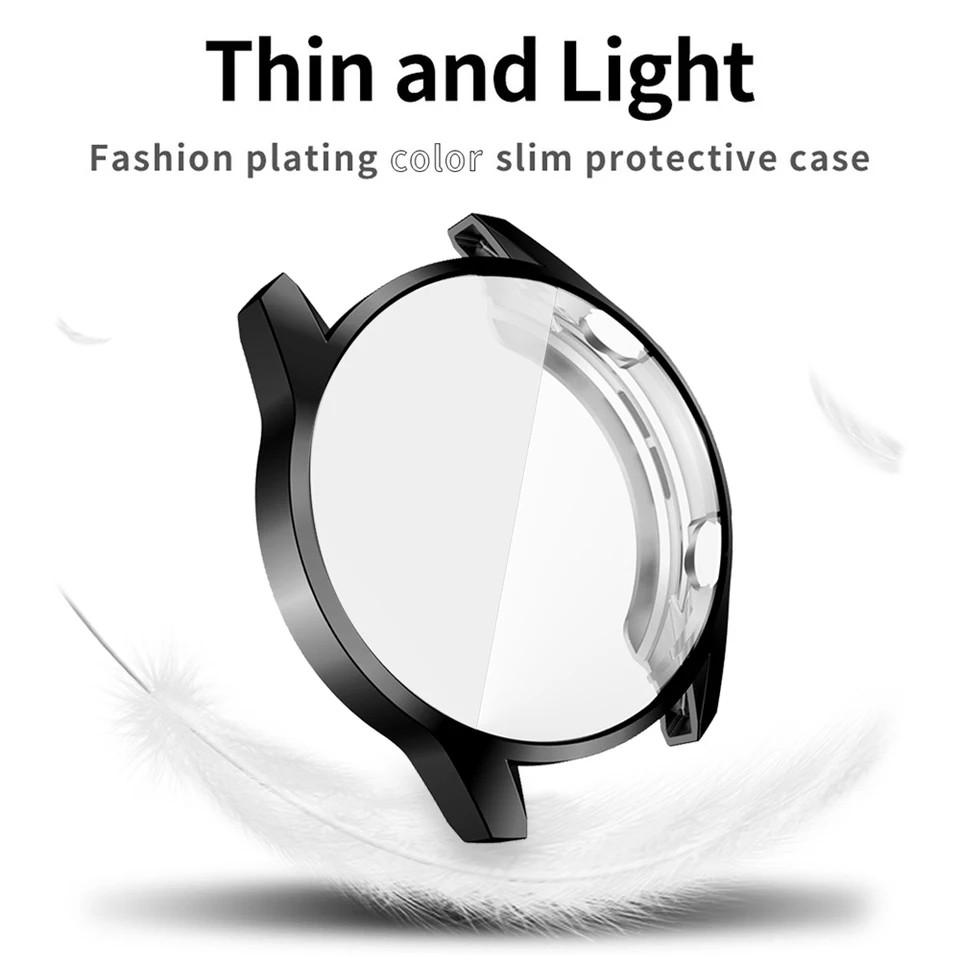 New Huawei GT2 46mm Soft Plated All Around Screen Protector Bumper Black Luxury Watches on Carousell